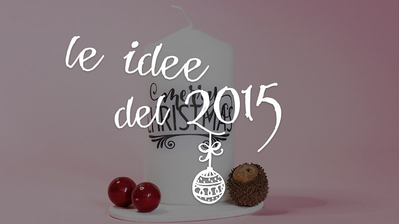 Decoriamo le candele